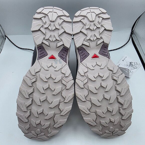 Salomon X Ultra 360 Mid CSWP Womens Size 9.5 Purple Waterproof Hiking Shoes - Picture 8 of 13